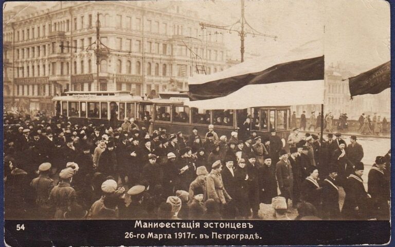 Eestlaste manifestatsioon Petrogradis 26. märtsil 1917